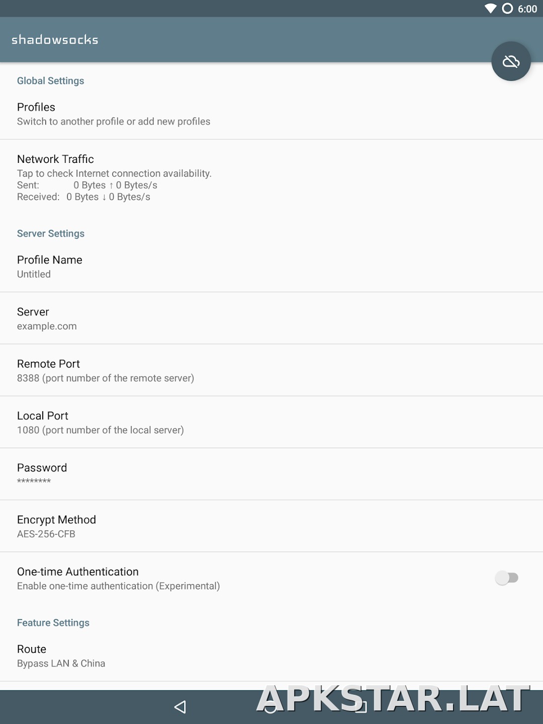 Shadowsocks скриншот 5